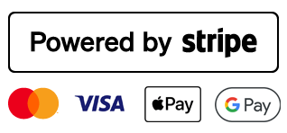 Secure payments powered by Stripe